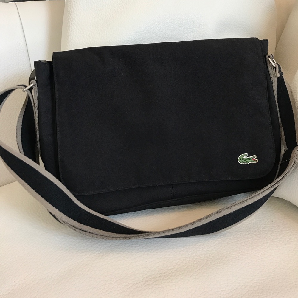 Authentic Lacoste Messenger Bag